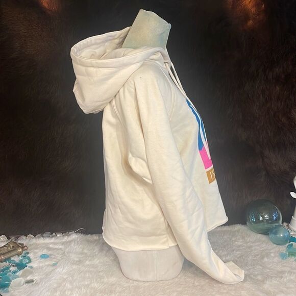 Volcom cropped hoodie medium (1185) NWT - Picture 3 of 8